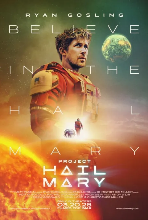 Project Hail Mary poster